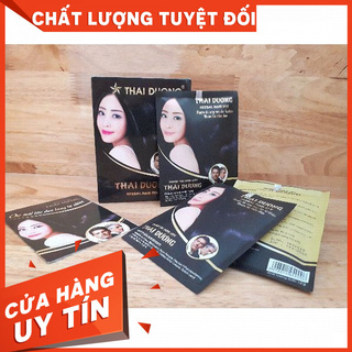 [CHÍNH HÀNG]NHUỘM TÓC DƯỢC LIỆU THÁI DƯƠNG GÓI 10g (MÀU ĐEN 1 gói)