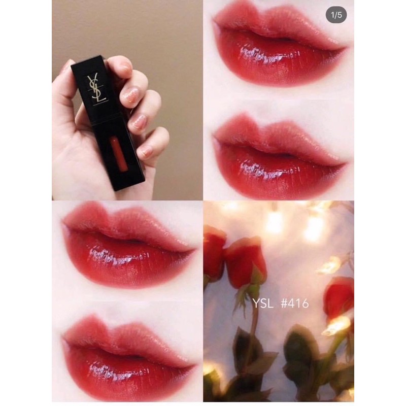 [YSL, bill Mỹ, full] SON YSL VINYL CREAM LIP STAIN sale 70% - đủ màu hot hit