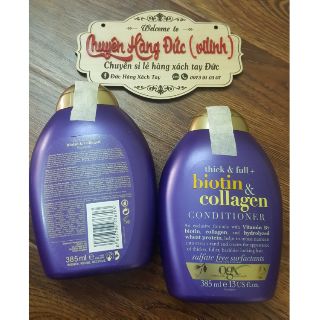 Gội xả Biotin collagen ( bill xách Đức)
