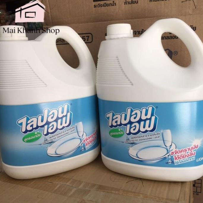 Nước rửa chén Lion Thái Lan không mùi 3600m