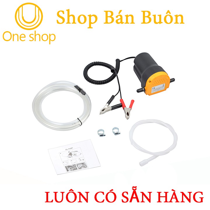 Bơm Nhiên Liệu Ô Tô Tự Mồi 12V/24V 60W