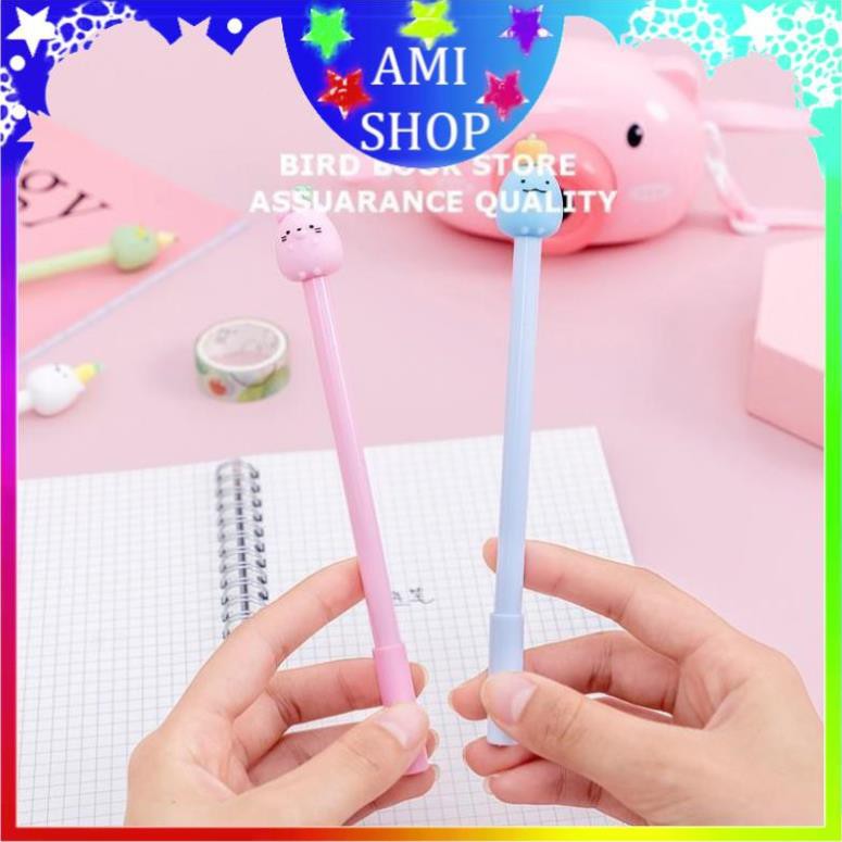 Bút nước hình thú xinh có quả trên đầu 💕𝑭𝒓𝒆𝒆𝒔𝒉𝒊𝒑💕 Amishop