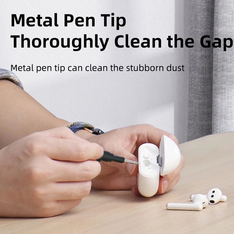 Bộ Dụng Cụ Vệ Sinh Tai Nghe Bluetooth Nâng Cấp 3 Trong 1