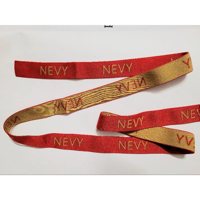 3 mét chun lụa chữ NEVY bản rộng 2cm