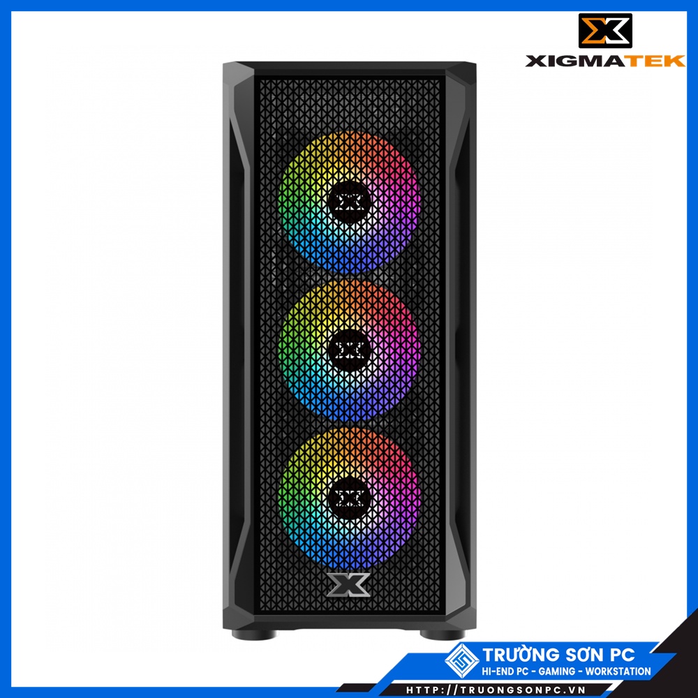 Vỏ Case XIGMATEK GAMING X 3FX (EN46188) GAMING ATX, KÈM 03 FAN XIGMATEK X20ARGB