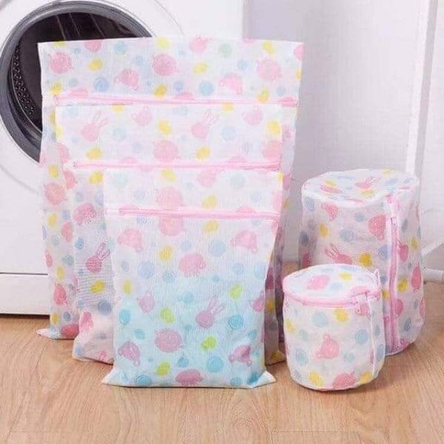 Set 5 túi lưới giặt quần áo,đồ lót đủ kích thước