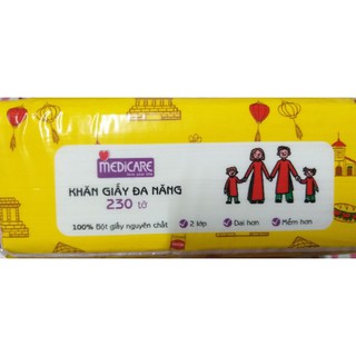 Khăn giấy đa năng Medicare 230 tờ