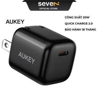 Củ Sạc Nhanh Aukey 20W PA-B1 Ultra Minima Pro PD