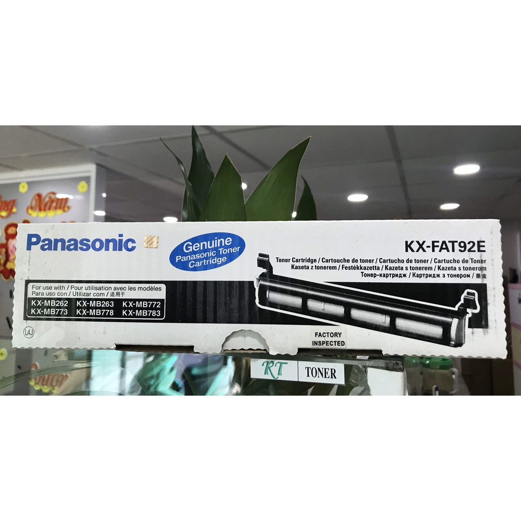 Hộp mực in Pana KX-FAT 92 (KX- FAT- 92)  Dùng cho máy fax KX-MB 672/ 772/ 262/ 263