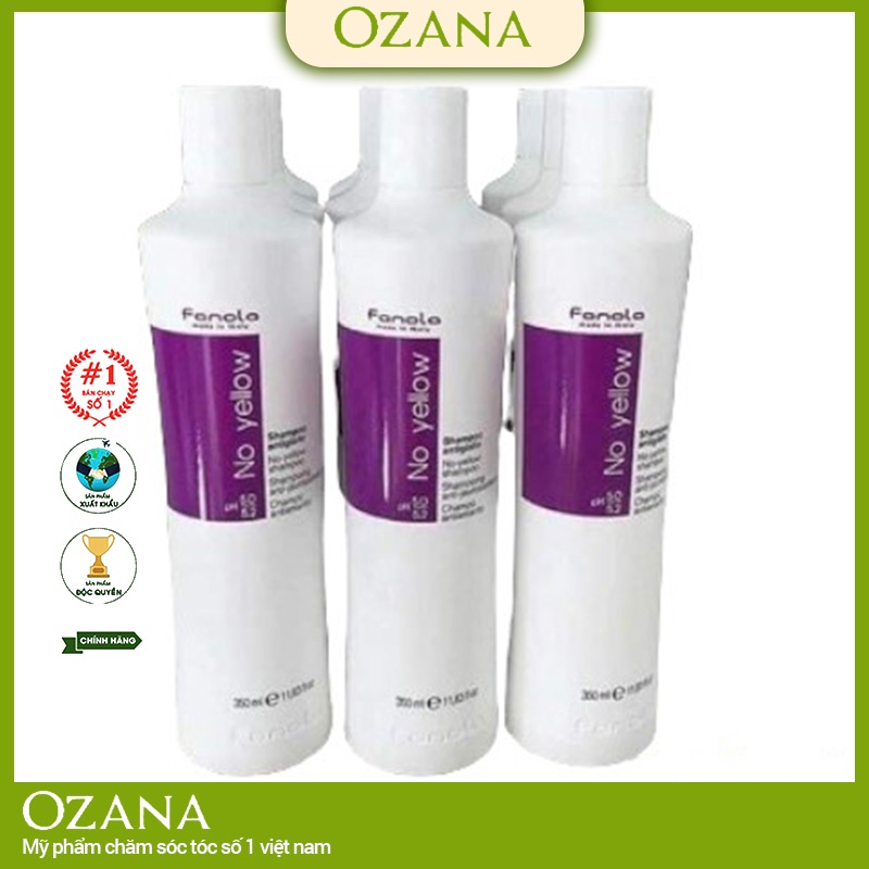 [Hàng chính hãng] Dầu gội khử vàng Fanola 1000ml CT85