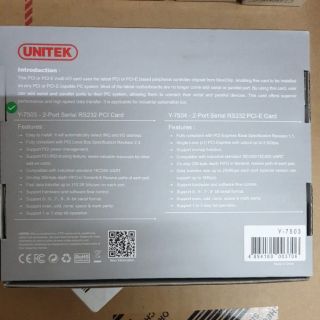 Card pci - com Unitek y-7503