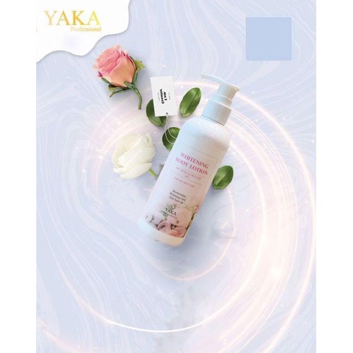 Sữa dưỡng thể làm sáng da tức thì YAKA Whitening Body Lotion 250ml