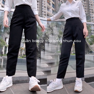 Quần baggy tây lưng thun sau được lựa size