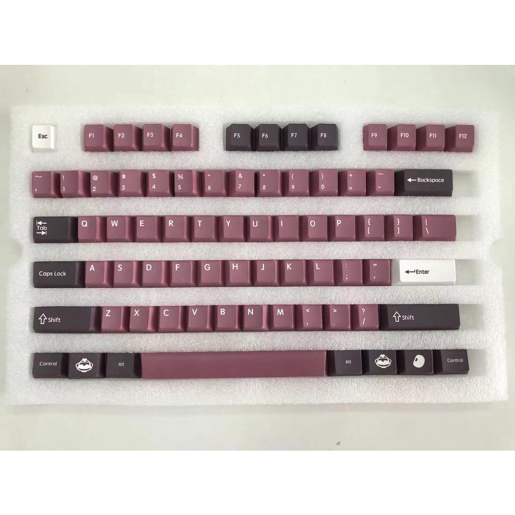 GMK Bingsu Keycap Set 129 Nút Bàn Phím PBT 61 / 64 / 68 / 84 / 100 / 104 Thay Thế Cho Bàn Phím Cơ