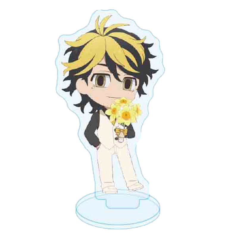 Mô hình sưu tập quạt đứng hóa trang nhân vật anime Tokyo Revengers bằng acrylic độc đáo