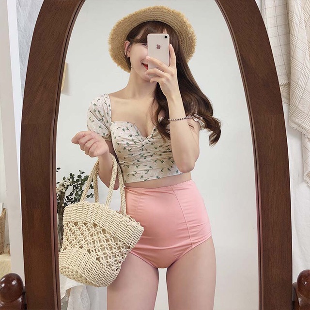 Áo tắm cạp cao, bikini đi biển | BigBuy360 - bigbuy360.vn