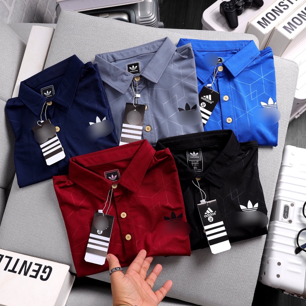 Áo Thun Nam Polo Thể Thao Áo Phông Nam Thể Thao Cổ Bẻ Thun Lạnh ngắn tay vải thoáng mát co giãn chuẩn form nhiều màu