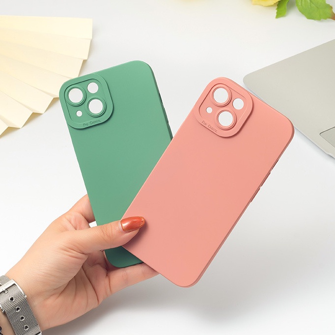 Ốp Điện Thoại Silicon Màu Kẹo Cho iPhone 11 12 13 Pro MAX Mini 6 6S 7 8 Plus 7Plus 8Plus XR X XS MAX SE 2020 2022