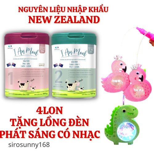 Sữa I Am Mook  850g - Tăng Cân, Tăng Cao, PHát Triển Toàn Diện