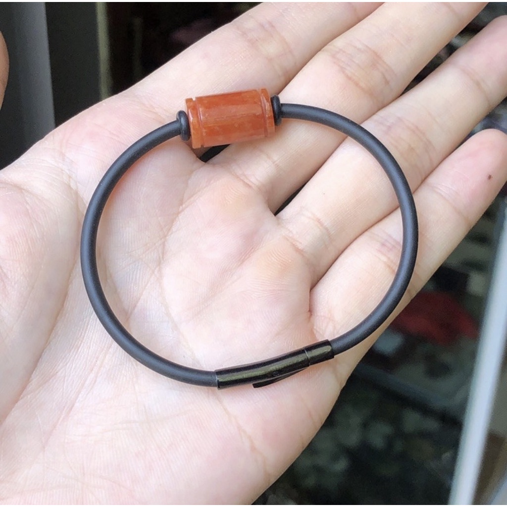 Vòng Tay Lu Thống Ngọc Huyết | GemStone - Phong Thuỷ Cho Bạn