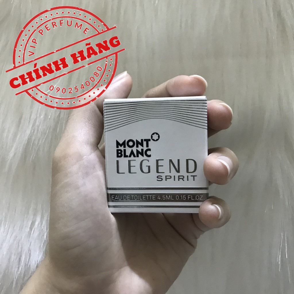Nước hoa nam Mont Blanc Legend Spirit EDT 4.5ml | BigBuy360 - bigbuy360.vn