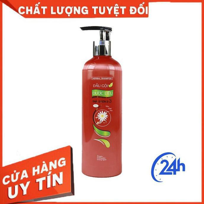 Dầu gội thảo dược Thái Dương 3 chai 600ml