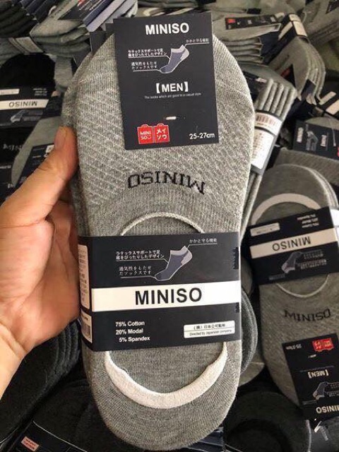 Sỉ tất hài nam miniso ( 10 đôi )