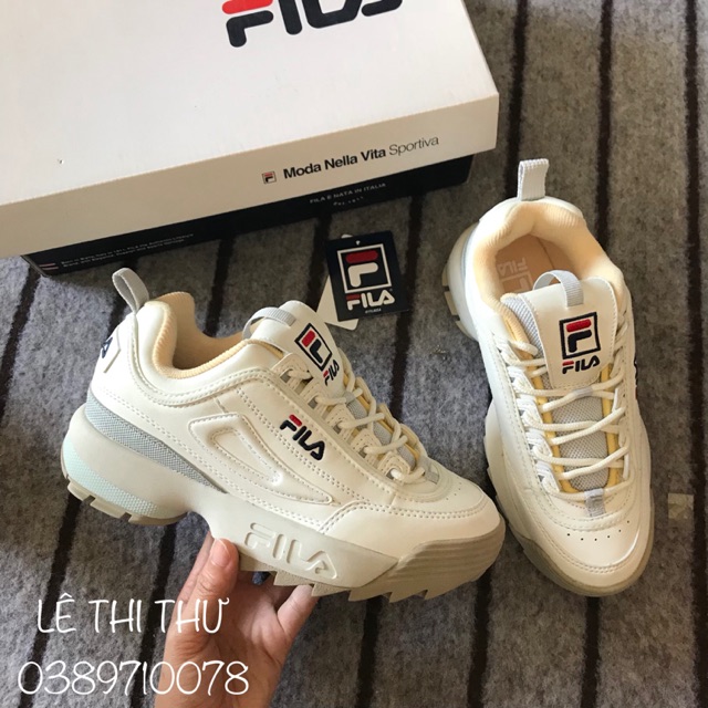 Giày Fila Disruptor Low Chính Hãng 💯%
