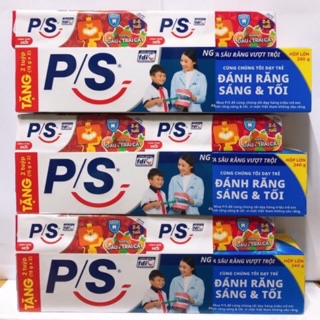 Kem đánh răng P/S ngừa sâu răng ( tặng kèm 2 kem P/S dâu 35g)