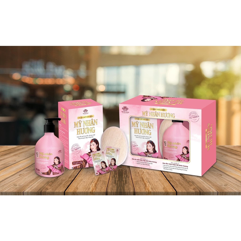 Bột Rửa Mặt Mỹ Nhân Hương - Bột Rửa Mặt Thảo Mộc Nhất Mộc Hương 8gr