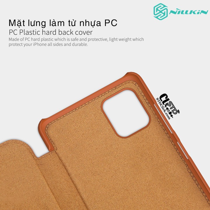 BAO DA SAMSUNG GALAXY NOTE 10 LITE NILLKIN QIN CHÍNH HÃNG [NEW SALEOFF] | BigBuy360 - bigbuy360.vn