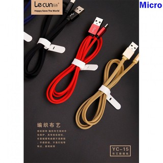 CÁP SẠC MICRO USB LECUN YC-15