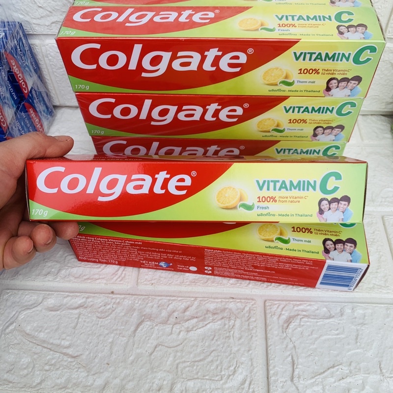 Kem Đánh Răng Colgate Vitamin C 170g