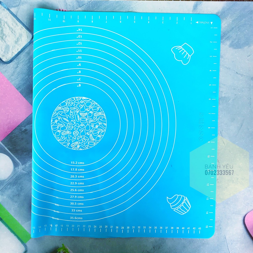 Miếng lót cán bột silicon
