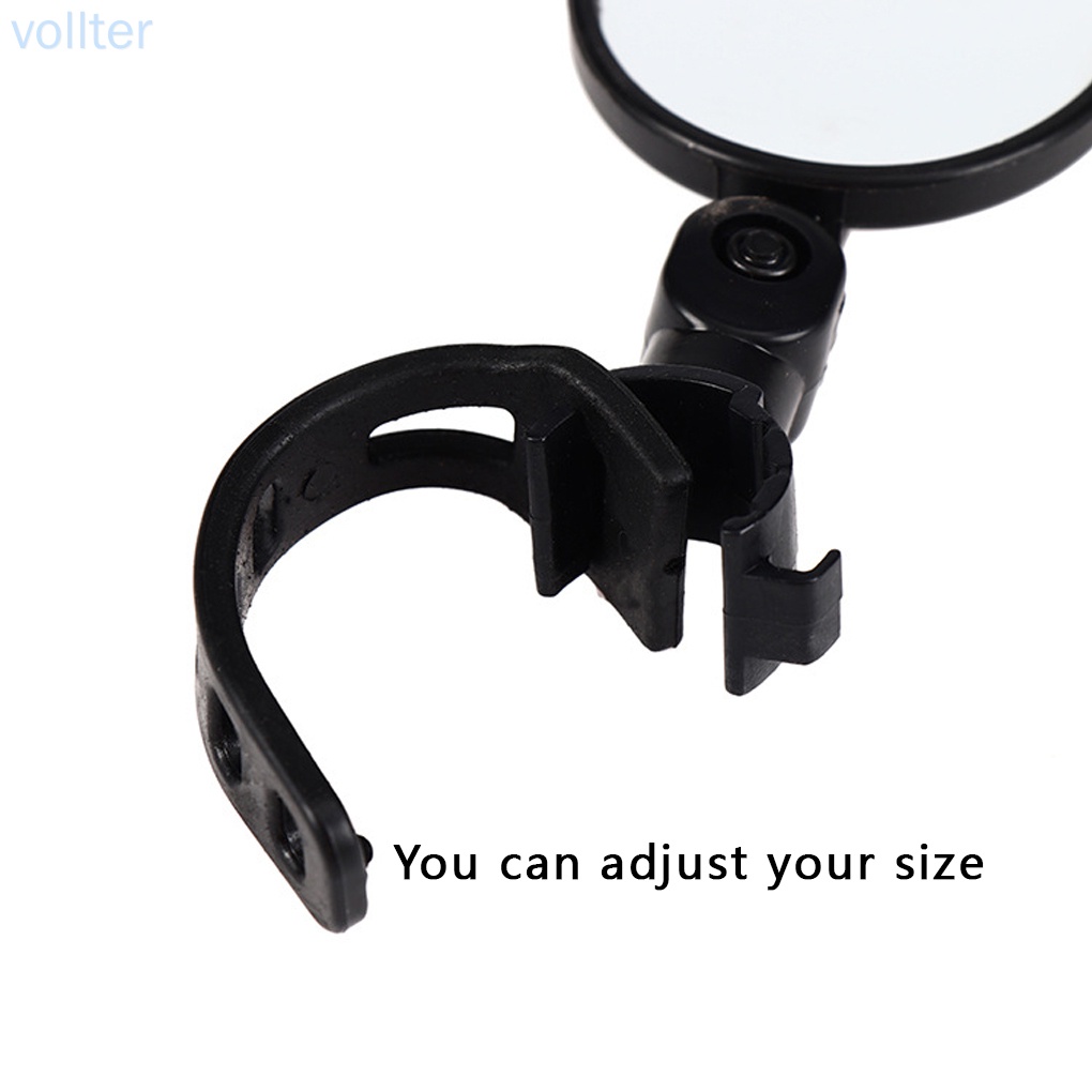 Gương chiếu hậu gắn tay lái xe đạp 15-35mm chất lượng cao