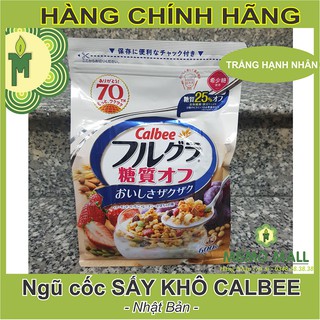(HOT DATE 11/2019) THÙNG 6 GÓI NGŨ CỐC CALBEE NHẬT
