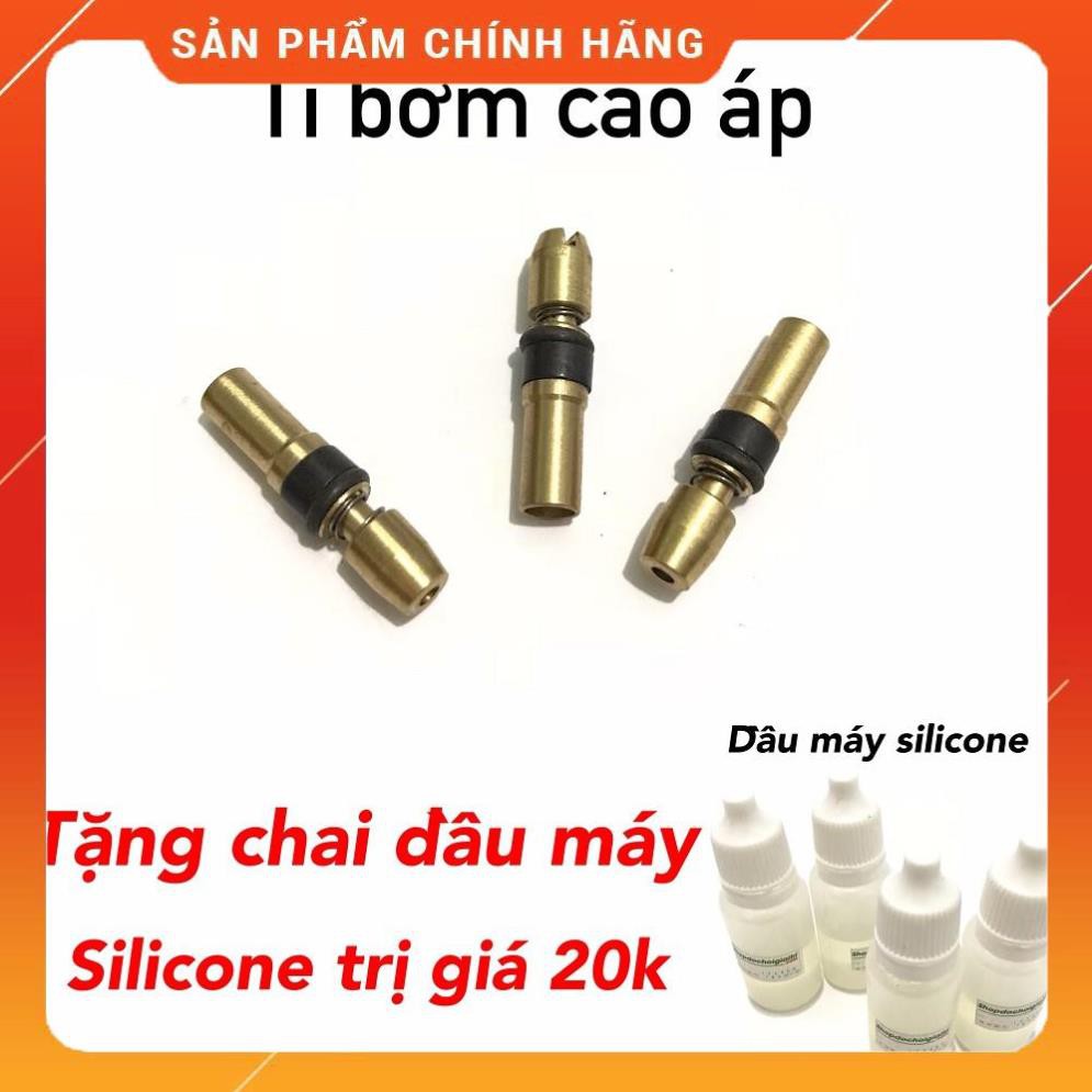 Ti bơm cao áp tặng dầu máy silicone bôi trơn bơm