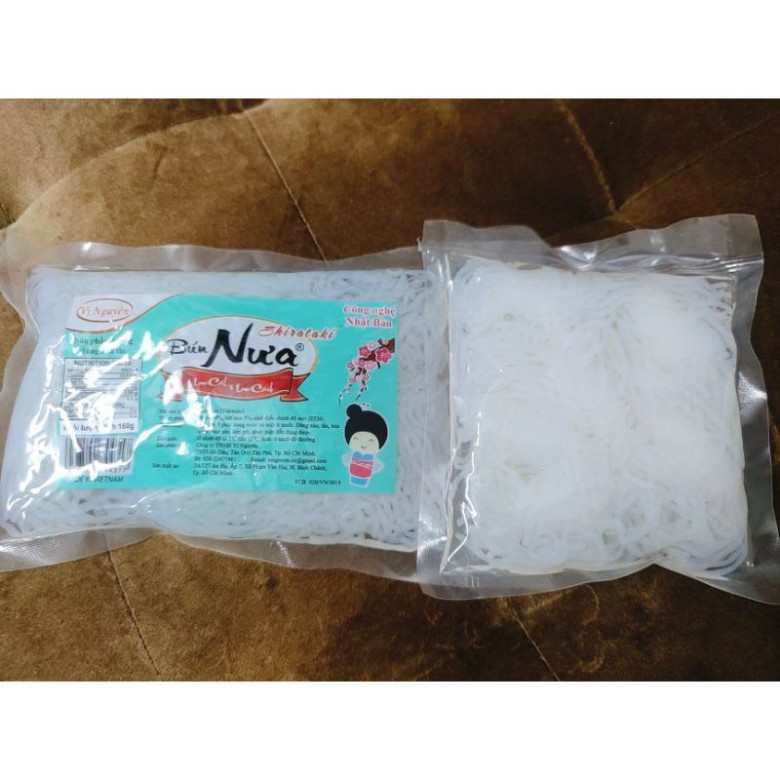 Bún nưa gói nhỏ 160g phiên bản mới