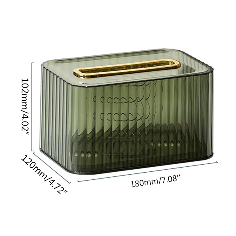 Hộp Đựng Khăn Giấy Thú Cưng Trong Suốt Tiện Dụng Cho Gia Đình / Văn Phòng