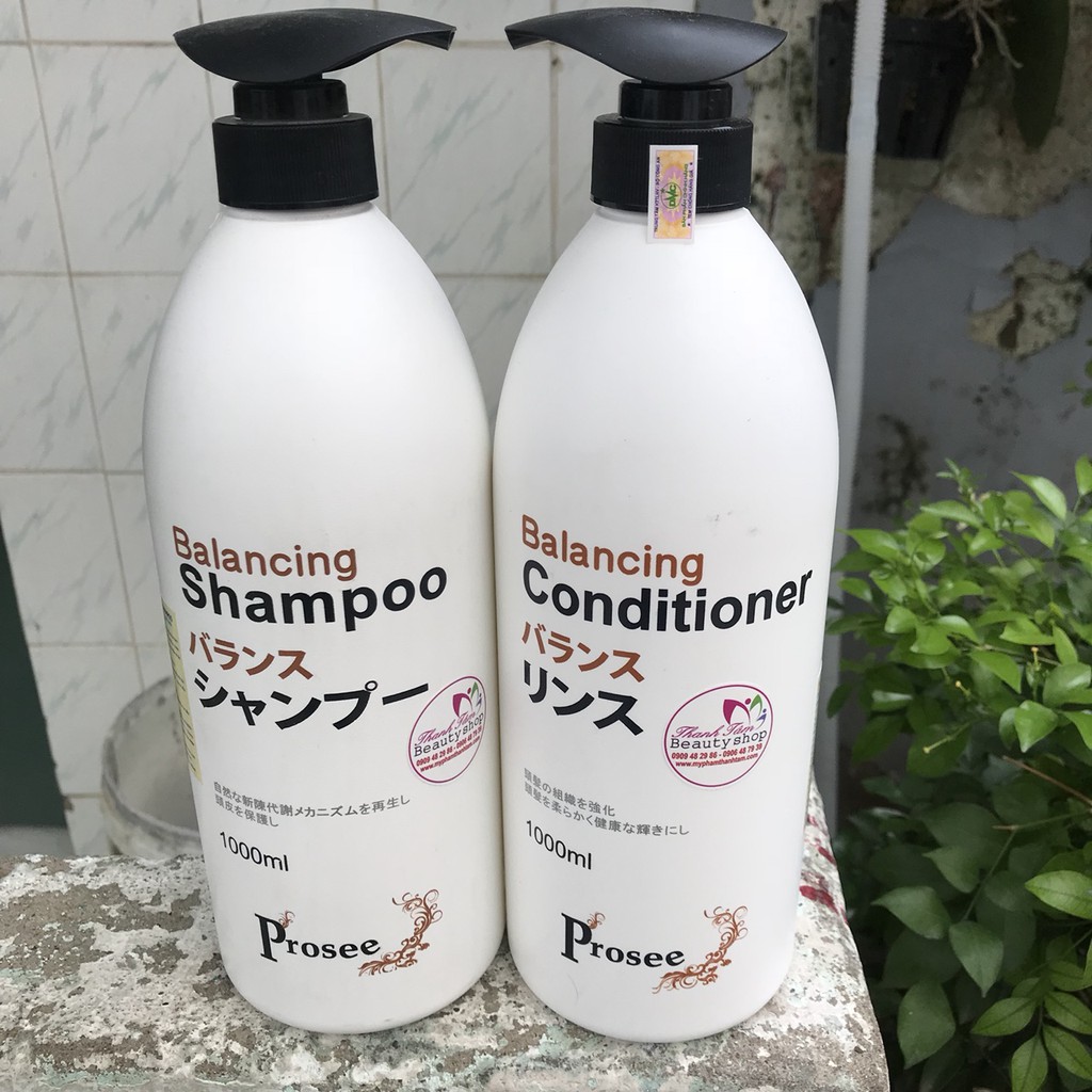 🌾Best Seller🎋 Dầu gội dành cho tóc gàu chống dầu, chống rụng tóc Prosee Balancing Shampoo AS14 1000ml