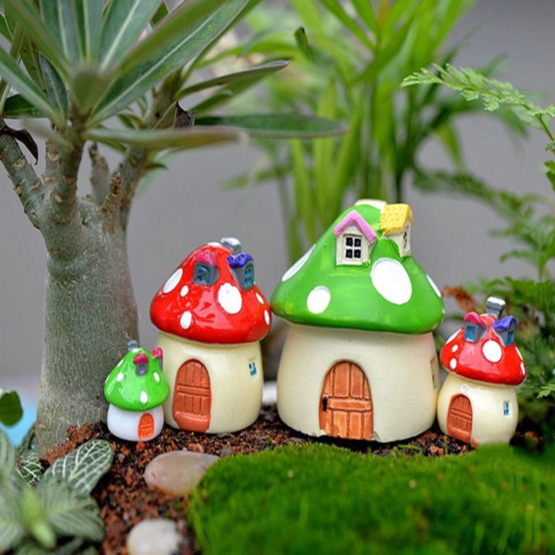 Nấm trang trí vườn cây cảnh