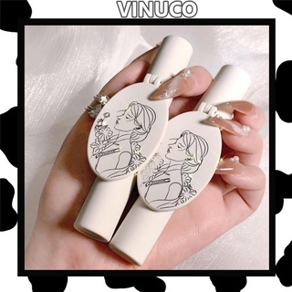 Son thỏi dưỡng ẩm môi Vinuco son lì nội địa trung Maffick kèm gương soi SS15