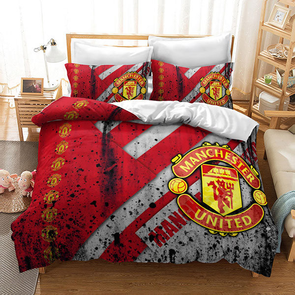Bộ Chăn Ga Và Vỏ Gối In Hình Logo Đội Bóng Liverpool