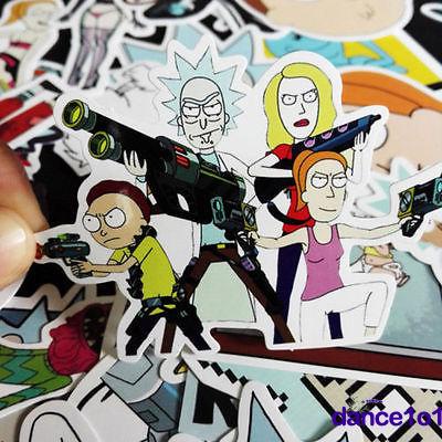 Bộ 35 miếng dán trang trí chống thấm nước hình anime