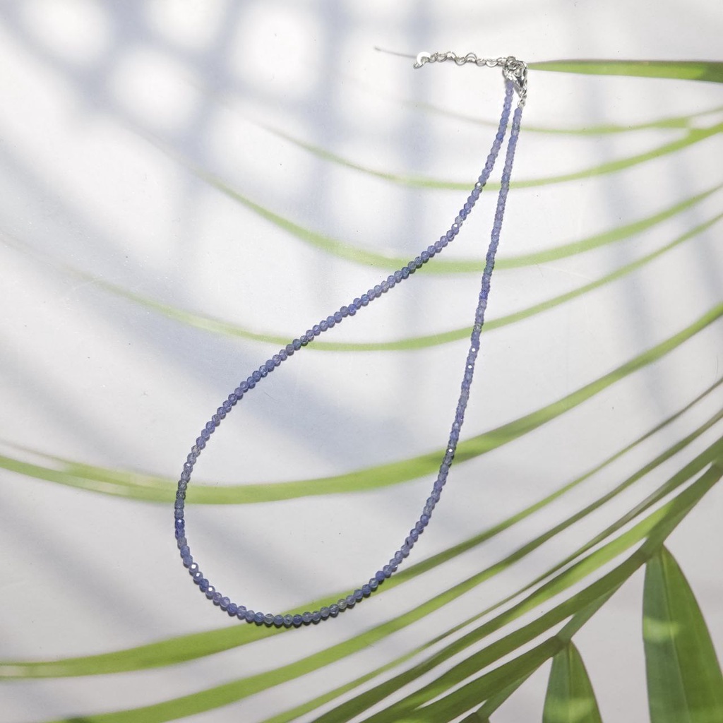 Choker Vòng cổ Tanzanite 2.3mm