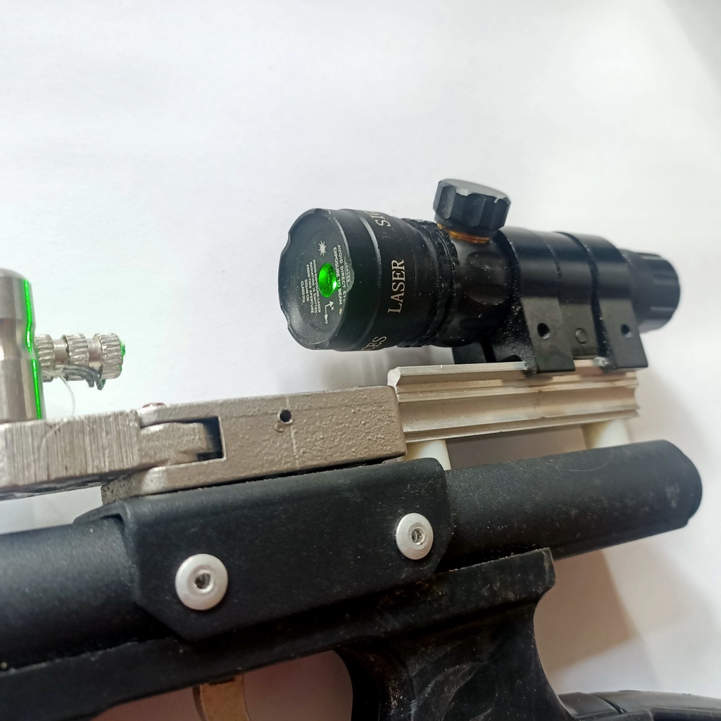 Ná Cao Su Cải Tiến 2020 Có Laze Và Sạc pin Đèn