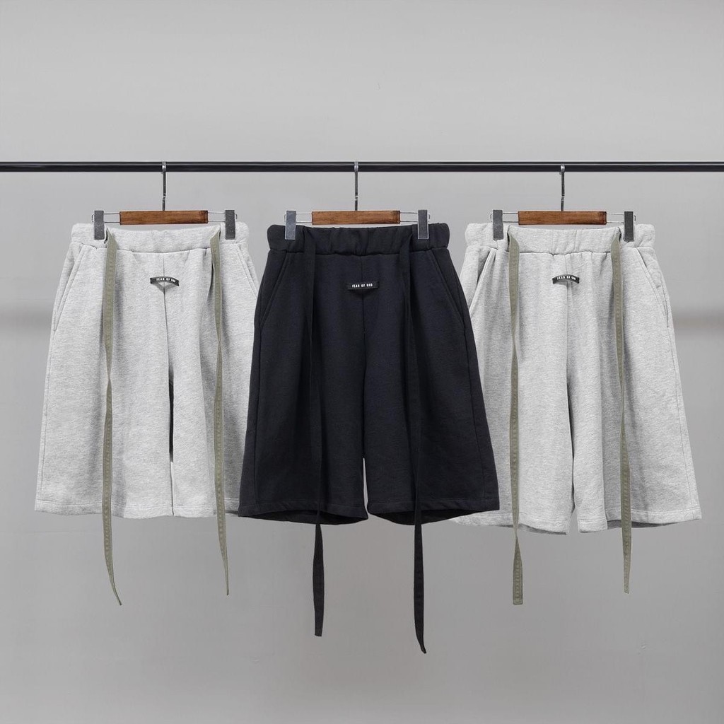 Quần short nỉ logo FOG cao cấp, quần đùi thể thao dây rút thời trang nam nữ unisex , MSW Town | BigBuy360 - bigbuy360.vn