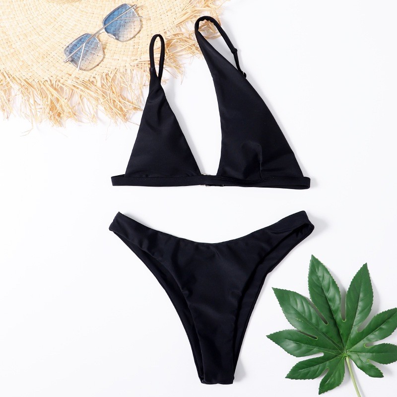 (M34)bikini khoét ngực quần cạp cao hàn quốc âu mỹ sexy uzllang | BigBuy360 - bigbuy360.vn