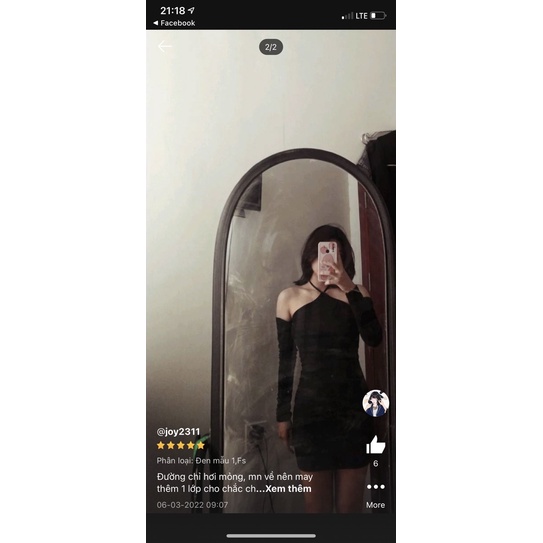 ĐẦM BODY CỔ YẾM TRỄ VAI ( có Feedback +video shop tự chụp) | BigBuy360 - bigbuy360.vn