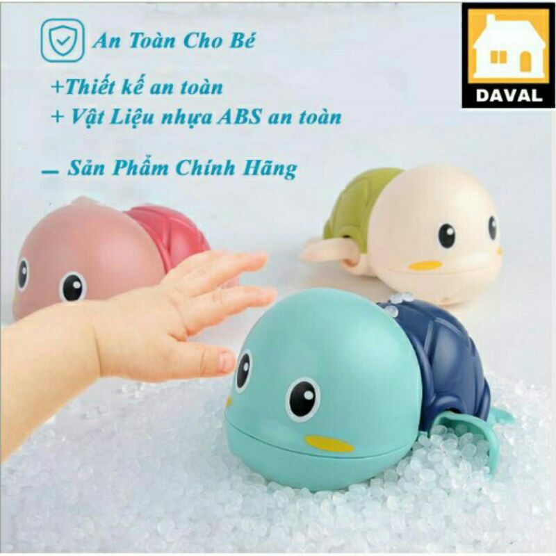 Đồ chơi nhà tắm / Rùa bơi trong nước (Lên dây cót rùa tự bơi)